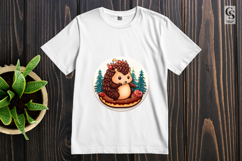 Cute Animal Candle Illustration Clipart Sublimation PNG Product Image 2