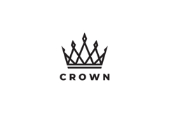 Crown Logo Design Vector Illustration Product Image 3