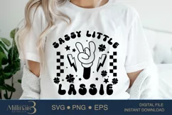 Sassy Little Lassie St Patricks Day Shirts Kids Toddler Girl Product Image 3