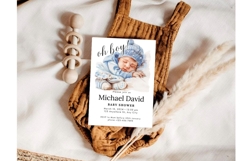 Baby Shower Invitation Template 169 Product Image 3