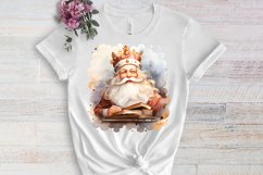 Christmas Postage Stamps Sublimation Clipart, Product Image 3