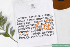 Fall SVG | Autumn Word Art SVG | Pumpkins SVG PNG Product Image 2