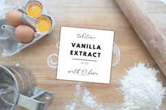 Canva | Vanilla Extract Labels Template Product Image 2