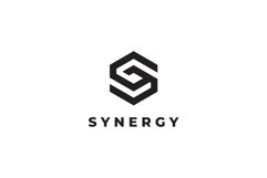 Synergy Letter S logo design vector template Product Image 3