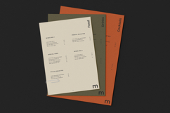 A4, A5, A6 Restaurant Menu Mockup Product Image 6