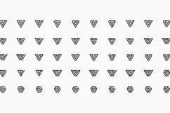100 Geometric Mono Line Vector Logos Product Image 3
