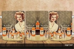 Retro Mug Wrap | 11 oz | Sublimation Product Image 4