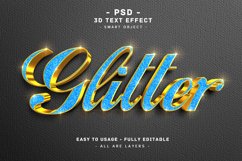 5 pack 3d glitter colors text style effect vol.4 Product Image 4