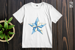Blue Star Clipart Sublimation PNG Product Image 3