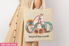 With God, All Things Are Possible PNG Product Image 3