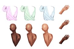 Fashionable girl clipart Product Image 2