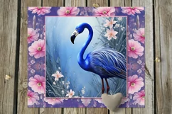 Flamingo | 14 straight skinny tumbler Sublimation designs Product Image 3