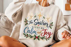 4 Christian Christmas PNG Designs, 4 Christian Inspirational Product Image 3