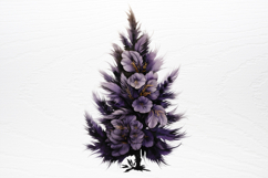 Lavender And Christmas Tree Sublimation PNG Product Image 3