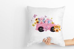 Gnome Butterflies in a flower truck, Gnome Butterflies Product Image 3
