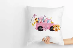 Gnome Butterflies in a flower truck, Gnome Butterflies Product Image 3