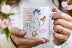 4th of July Silly Goose SVG PNG Product Image 4