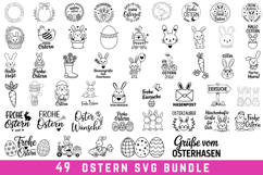 49 Ostern Svg Bundle | SVG Cut files | Cricut Product Image 1