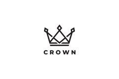 Crown Logo Design Vector Template Product Image 3