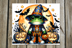 Halloween character | spooky Skinny tumbler sublimation Product Image 3