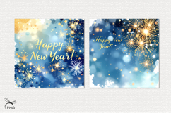 New Year digital paper, background clipart Product Image 3