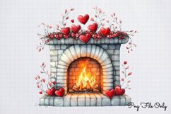 Farmhouse Love Valentine Clipart PNG Product Image 1