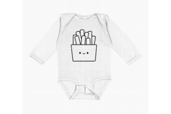 Kawaii French Fries SVG Bundle | Cute Fast Food PNG EPS | Product Image 3