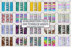 20oz Mama Tumbler Skinny Straight Sublimation files Product Image 5