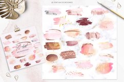 Backgrounds for Text Clipart, Brushstrokes Clipart Product Image 4