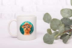 Funny Yorkshire Terrier Illustration, Yorkshire Terrier PNG Product Image 3