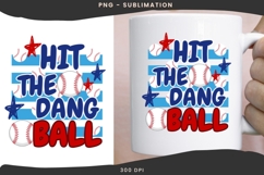 Baseball png design for T-shirts Product Image 3