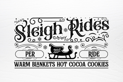Vintage Christmas Sign SVG Product Image 3