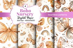 Nursery Boho digital paper Seamless backgrounds Product Image 2