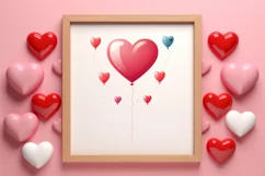 Valentines Day Clipart Love Ballon, Christmas Clipart Product Image 3
