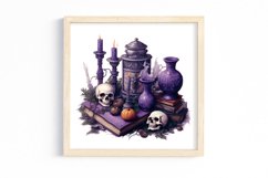 Purple Witch Sublimation Clipart Product Image 3