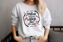 Cardinals appear when loved ones are near SVG Product Image 2