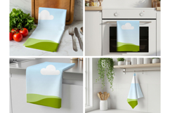 Kitchen Towel Mockup Bundle Product Image 4