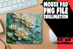 Elegant Spring 3D Flower Mouse Pad Product Image 1