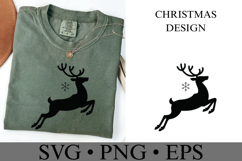 Christmas Deer Svg | Christmas svg | Shirt Svg Product Image 3