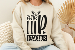 One hip teacher,One Hip Teacher SVG Product Image 3