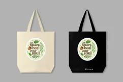 Nature Heals Soul Woodland Motivational Inspirational Quote Product Image 3