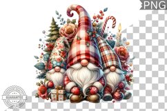 Christmas Gnome Sublimation - Clipart PNG Design Product Image 1