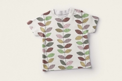 Scandi Leaf Repeat Pattern Product Image 3
