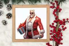 Handsome Santa Claus Clipart, Santa Claus Clipart Product Image 3
