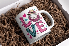 Valentine’s Day Animal Sublimation Bundle - 19 PNG Designs Product Image 3