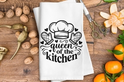 Queen Of The Kitchen Svg, Funny Kitchen Svg, Kitchen Sign. Product Image 4