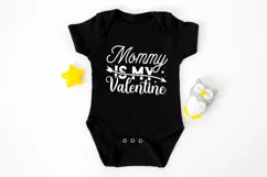 Mommy is my valentine SVG, Valentine's Day SVG Product Image 3