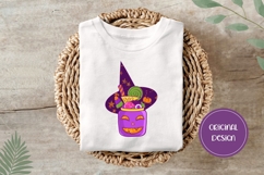 Hand Drawn Halloween Sweets Illustration, Witch Hat PNG Product Image 3