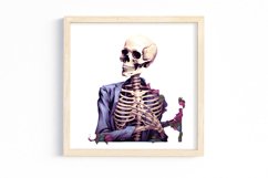 Skeleton Witch Tarot Card Clipart Product Image 3