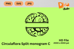 Circulaflora Split Monogram Product Image 1